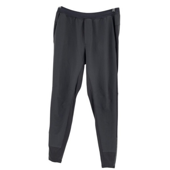Lululemon‎ Pants Switch Up Men Size Medium Gray Tapered Leg Gym Workout